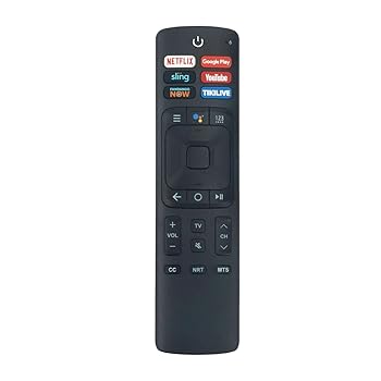 【中古】GHUST ERF3A69 リモコン 交換用 Hisense Smart TV 55H9050E 55H9100E 55H9E 58H6550E 65H9100E 65H9E 75EU8070 75H8080E (音声機能なし)|AJIMURA-SHOP
