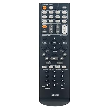 【中古】PerFascin RC-737M 交換用リモコン Onkyo AVレシーバー TX-SR507B HT-S6200 HT-S620 HTP-670 SKF-670 SKC-670 SKR-670 SKB-670 SKW-770 UP-A1 TX|AJIMURA-SHOP
