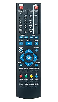 【中古】【未使用】AKB73215301 交換用リモコン LG ブルーレイディスクプレーヤー BD530 BD550用｜AJIMURA-SHOP
