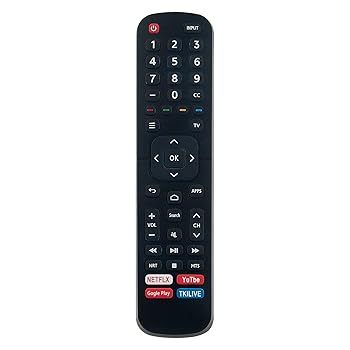 【中古】ERF2B60H 取り替えっこ用遠隔操作 Hisense TV 55A6501EU 43H6570F 50A6501EU 50H6570F 55H6570F 43H78G 50H78G 50H8F 55H6570G 50H6590F 5用 5H659 0F50H