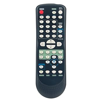 【中古】【未使用】AULCMEET NF607UD 交換用リモコン Emerson LCD TV/DVD NF607UD LD195EMX用