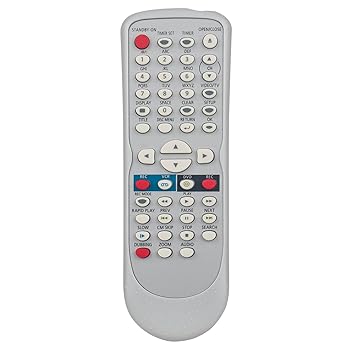 【中古】【未使用】NB654 NB654UD 交換用リモコン Funai DVDレコーダー VCR SV2000 PY90VG WV20V6用