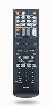 【中古】RC-709M 取り替えっこ用 Onkyo受信システムリモートコントロール TX-SR606 TX-SR607 TX-SR608 RC-880M TS-XR606 SR507 TX-NR626 TX-NR636 RC-866M RC-764M