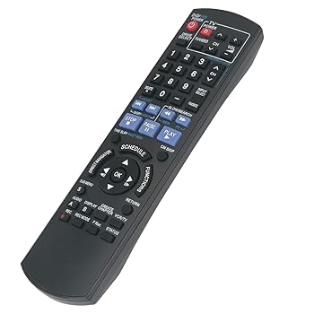 【中古】【未使用】GHUST リモコン 交換用 パナソニック DVD VCR DMR-EZ485V DMR-EZ48K DMR-EZ48V EUR7659T50 DMR-EZ17 DMR-EZ17P EUR7659T60 DMR-EZ37 DMR-EZ37V D
