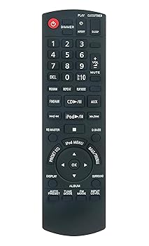 【中古】【未使用】N2QAYB000394 交換用リモコン パナソニック オーディオシステム SC-HC3 SA-HC3 対応