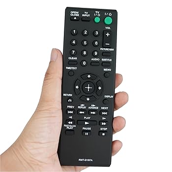 【中古】【未当て嵌める】ユニバーサル取り替えっこ用遠隔操作 DVP-NS57P DVP-NS57P/B DVP-NS601HP DVP-NS41 DVP-NS41P Sony ヴィデオディスク電気蓄音機用