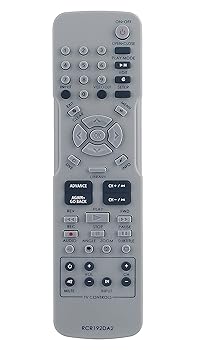 【中古】【未使用】RCR192DA2 RCR 192 DA2 交換用リモコン RCA DVDレコーダー DRC8030N用