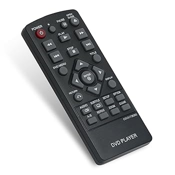 【中古】【未使用】交換用リモコン COV31736202 LG DP132H DP132 DP132NU DVDプレーヤー用