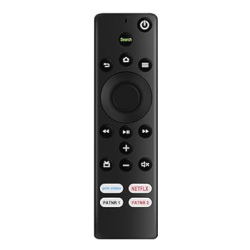 【中古】NS-RCFNA-21 CT-RC1US-21 IR 交換用テレビリモコン Insignia/東芝ファイヤーエディション TV Prime Video Netflix Partner 1 Partner 2 (音声検|AJIMURA-SHOP
