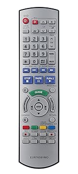 【中古】【未使用】EUR7659YM0 交換用リモコン パナソニックDVDレコーダー DMR-EX75 DMR-EX85 DMR-EX75EG DMR-EX85EG DMR-EX75EC DMR-EX75EB DMR-EX85EB EUR7659YG0