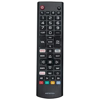 【中古】【未使用】AKB75675304 交換用リモコン LG TV 55UM7300PUA 75UM7570PUB 55UM7650PUB 55UM7400PUA 82UM8070PUA 86UM8070PUA 65UM7300PUA 43UM6900PUA 49UM6