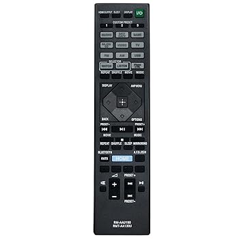 【中古】【未使用】RM-AAU190 RM-AA130U 交換用リモコン コマンダー ソニーホームシアターオーディオビデオAVレシーバー STR-DH750 STR-DN1060 STR-DH550 STR-DN860｜AJIMURA-SHOP