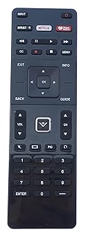 【中古】【未使用】ユニバーサルリモコン VIZIO E24-C1 E32C1 E32-C1 E50C1 E50-C1 E55C1 E55-C1 E28H-C1 E32H-C1 TVリモコン