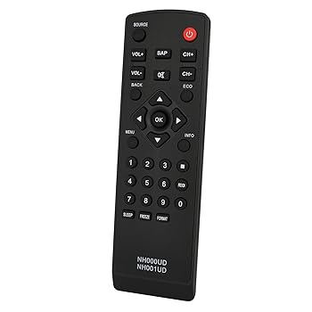 【中古】【未当て嵌める】Kassionel 取り替えっこ用遠隔操作 Sylvania LC225SSX LC260SC8 LC320SSX LC370SS9 LC370SS9M LC427SSX NF020UD LC420SS8 LED LCD 高品位テレビ TV用