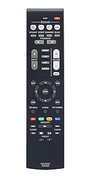 【中古】【未使用】AULCMEET RAV533 交換用リモコン ヤマハオーディオシステム RX-V479 RX-V479BL RX-V579 RX-V579BL YHT-3920 YHT-3920UBL YHT-4930 YHT-4930UBL Y