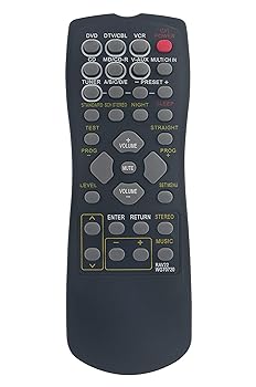 【中古】【未使用】RAV22 WG70720 交換用リモコン ヤマハ AVレシーバー RX-V357 HTR-5830 RX-V340RDS HTR-5630RDS RX-V350 RX-V359 HTR5930 HTR5940に対応