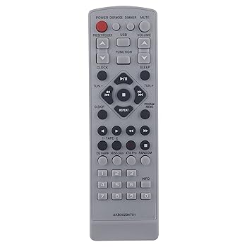 【中古】【未当て嵌める】AKB30234701 取り替えっこ用遠隔操作 LG オーディオプレーヤーシステム LM-U1060 LM-U1560 LM-U360 LM-U560用