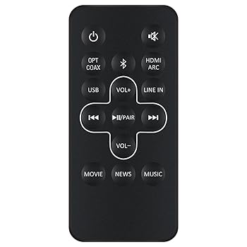 【中古】EN205A6H 交換用リモコン Hisense SoundBar ホームシアター用|AJIMURA-SHOP
