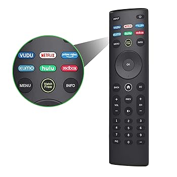 【中古】ユニバーサルVizio リモコン XRT140 Vudu Netflix Primevideo Xumo Hulu Redbox Watchfree ボタン付き 11,944円