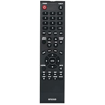 【中古】交換用リモコン NF033UD コマンダー Emerson TV LCD HDTV DVDコンボ LD190EM2 RLD190EM1 LD190EM1 LD320EM2 RLD190EM2 LD260EM2｜AJIMURA-SHOP