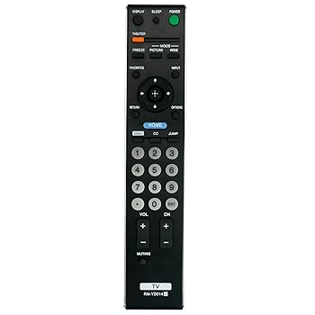 【中古】【未使用】RM-YD014 交換用リモコンコマンダー Sony TV KDL-46XBR4 KDL-46WL135 KDL-52XBR4 KDL-40XBR4 KDL-46V3000 KDL-32XBR4 KDF-37H1000 KDL-40V3000に