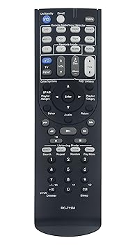 【中古】【未使用】RC-711M 交換用リモコンフィット インテグラ AV レシーバー DTR-4.9 DTR-5.9｜AJIMURA-SHOP