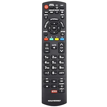 【中古】【未使用】PERFASCIN N2QAYB000827 交換用リモコン パナソニック TV TC-50PS64 TC-65PS64 TC-P42S60 TC-P55S60 TC50PS64 TC65PS64 TCP42S60 TCP50S60 TCP55