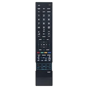 【中古】【未当て嵌める】CT-90345 CT90345 取り替えっこ用遠隔操作 東芝TV REGZA CT-90386 CT90386