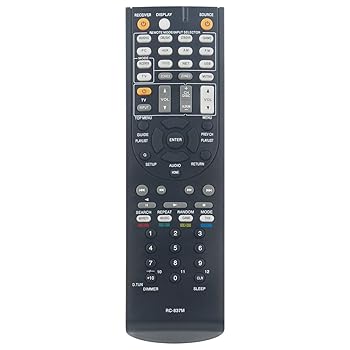 【中古】【未当て嵌める】PERFASCIN RC-837M 取り替えっこ用遠隔操作 Onkyo AV受信システム TX-NR616 TX-NR616B TX-NR616S RC837M
