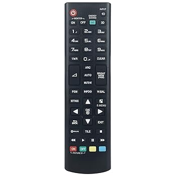 【中古】【未使用】AKB73715642 リモコン 交換用 LG モニター 55LS33A5BC 55LS33A5DC 42WL30MSD 55LS35A 42LS35A 32LS33A 47LS35A 42LS33A 55LS33A 65LS33A 47LS333