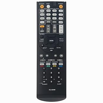 【中古】【未使用】PERFASCIN RC-834M 交換用リモコン Onkyo HT-R758 HT-S7500 TX-NR414 HT-S6500 HT-R791 HT-RC440 HT-RC460 TX-NR515用