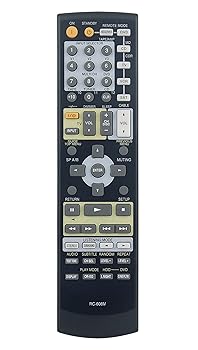 【中古】RC-608M 交換用リモコン Onkyo ホームシアター AVレシーバー HT-S780 HT-R530 HTS-780S SKF-530F SKC-530C SKM-530S SKB-530 SKW-530 サラウンド|AJIMURA-SHOP