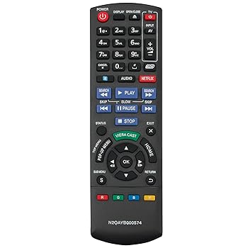 【中古】PerFascin N2QAYB000574 交換用リモコン パナソニック Blu-Ray/DVDプレーヤー DMP-BDT310 DMP-BDT215P DMP-BDT215 DMP-BDT210P DMP-BDT210 DMP-B|AJIMURA-SHOP