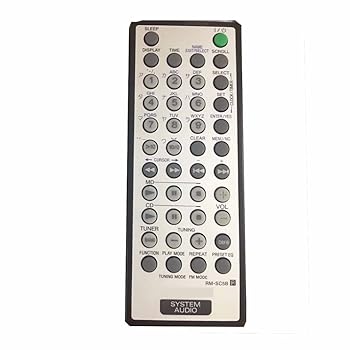 【中古】遠隔操作 RM-SC5B.ソニーの利得に CMT-C5 CMT-C5B CMT-C7NTマイクロ取り合わせ