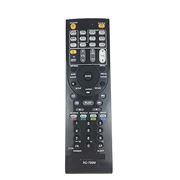 【中古】取り替えっこ用遠隔操作 ONKYO TX-NR737 RC-879M RC-880M HT-RC660 AV受付者 (Color : Old version)