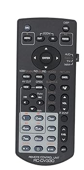 【中古】【未使用】交換用 オーディオ/DVD/TV/NAVリモートフォート ケンウッドRC-DV330 DDX514 DDX512 DDX514 DNX7120 DNX5520 DDX5022|AJIMURA-SHOP