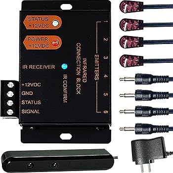 【中古】ENSIGEAR IRリピーターキット、IRリピーターシステム、IRリモートコントロールエクステンダー、1~18デバイスを取り締まる。最大限度100フートを受け支える 家電-その他