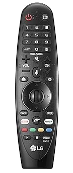 【中古】【未当て嵌める】LG (AN-MR18BA) 神通力 遠隔操作 LG TV用 (2018年青写真) - 黒いこと (リニュー)