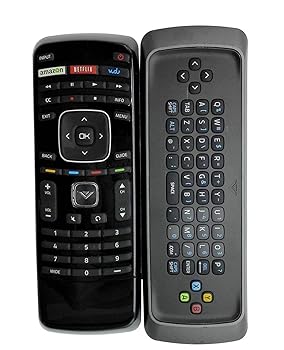 【中古】【未使用】XRT300リモコンQWERTYキーボード Vudu付き VIZIO LCD LEDスマートテレビ用