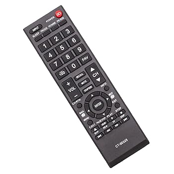 【中古】【未使用】GHUST CT-90325 CT90325 交換用リモコン ユニバーサル東芝テレビ22C100U 22C10U 22SL400 22SL400U 23L1350U 23L1350UB 23L2300 23L2300U 24 L420