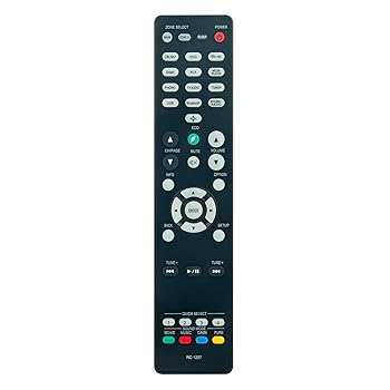 【中古】【未使用】Beyution RC-1227 交換用リモコン Denon 4K Ultra HD オーディオ/ビデオ AVレシーバー AVR-X1500H AVR-X1600H AVR-S750H AVR-X1500 AVR-S740H用