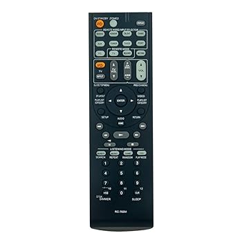 【中古】RC-765M 取り替えっこ用遠隔操作 Onkyo AV受信システム TX-SR608 TXSR608 RC765M用