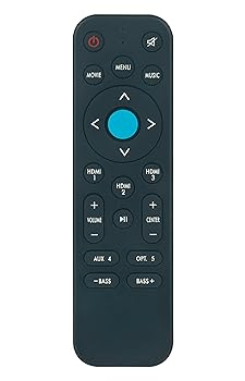 【中古】【未使用】AULCMEET BVFBCAREM交換用リモコン Definitive Technology BVFBC-A/IPUSTUDIOBAR/W スタジオサウンドバースピーカーに対応|AJIMURA-SHOP