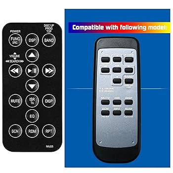 【中古】【未使用】Clarionカーオーディオビデオシステム DXZ635MP DXZ548RMP DXZ546MP DXZ538R DXZ448R DXZ445 DXZ438R用の交換用リモコン