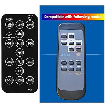 【中古】【未当てはめる】Clarionカーオーディオビデオシステム RCB-134 RTRCB134 RCB134 DRX9575RZ DXZ838RMP DXZ738RMP DXZ728RR用の取り替えっこ用遠隔操作