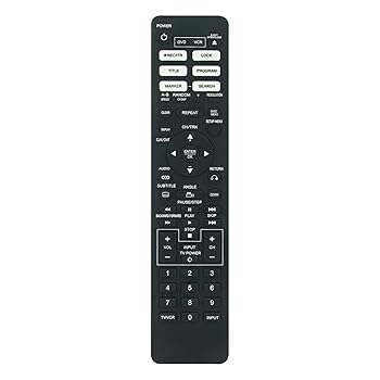 【中古】【未使用】AULCMEET 6711R1N204A 交換用リモコン LG DVD VCR コンボプレーヤー V914H V914H/VCR V194Hに対応