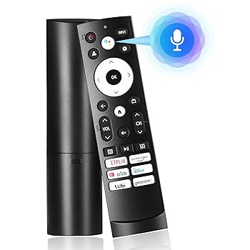 【中古】【未使用】Auilzlz 交換用音声リモコン Hisense Smart Android TV用