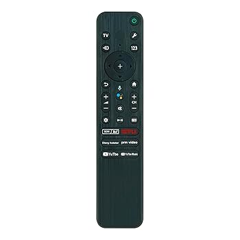 【中古】【未使用】AULCMEET RMF-TX810P 交換用音声リモコン Sony TV KD-65X80L XR-55X90L XR-65X90L XR-85X90L XR-85X95L KD-55X85L KD-43X80L XR-55A80L XR-75X95｜AJIMURA-SHOP