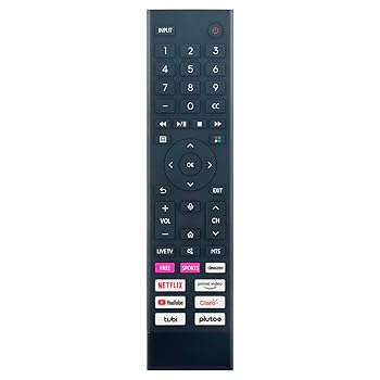 【中古】【未使用】ERF3Y80H 交換用音声リモコン Hisense Smart TV 43A53FUV 50A53FUV 55A53FUV 65A53FUV対応