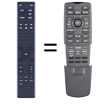 【中古】交換用リモコン 2009 2010 2011 2012 LX570 86170-50270 リア DVD エンターテイメント用|AJIMURA-SHOP
